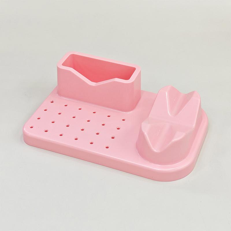 Nagelfräsmaschine Bits Halter Display Für Nagel Training Nagelkunst Zubehör DIY Maniküre Werkzeuge 24 Löcher Schleifer Aufbewahrungsständer