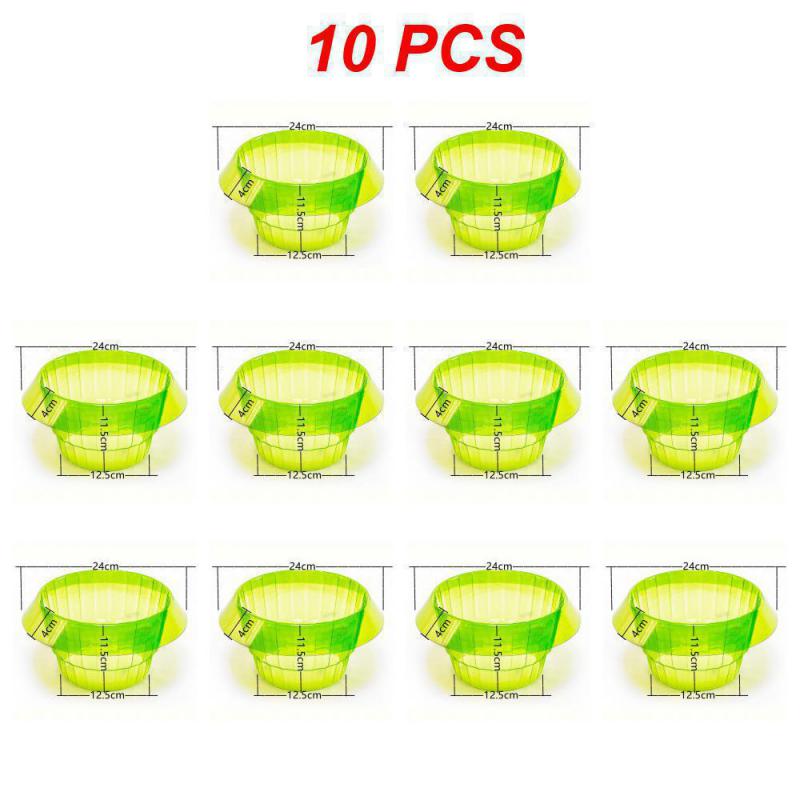 1~10PCS Vegetables Plant Snail Collar Save Water Agricultural Guard Flower Pot Reusable Garden Durable Slug Protection