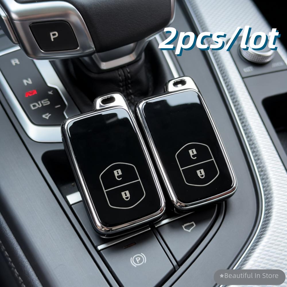 

2pcs/lot Car Key Case Covers For Hyundai I30 Ix35 KONA Encino Solaris Azera Grandeur Ig Accent Santa Fe Palisade