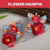 Beautiful Hairpin Chinese Traditional Costume Flower Hanbiuk Cosplay