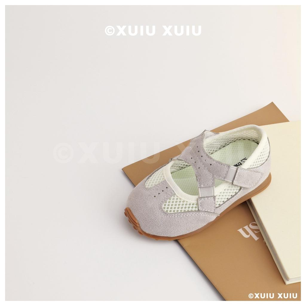 XSHX "Miao sandals" medieval children's single-mesh breathable boys and girls Velcro sandals [Wenzhou shoes]