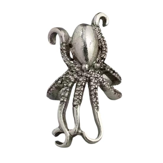 1Pc Vintage Octopus Ear Cuff Earring Non Pierced Ear Cartilage Earring Octopus Cuff Wrap