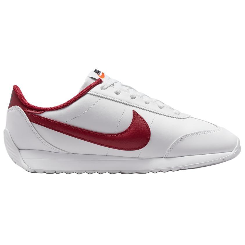 Nike Pacific Leather Casual Shoes Women's White Red HV6430-101