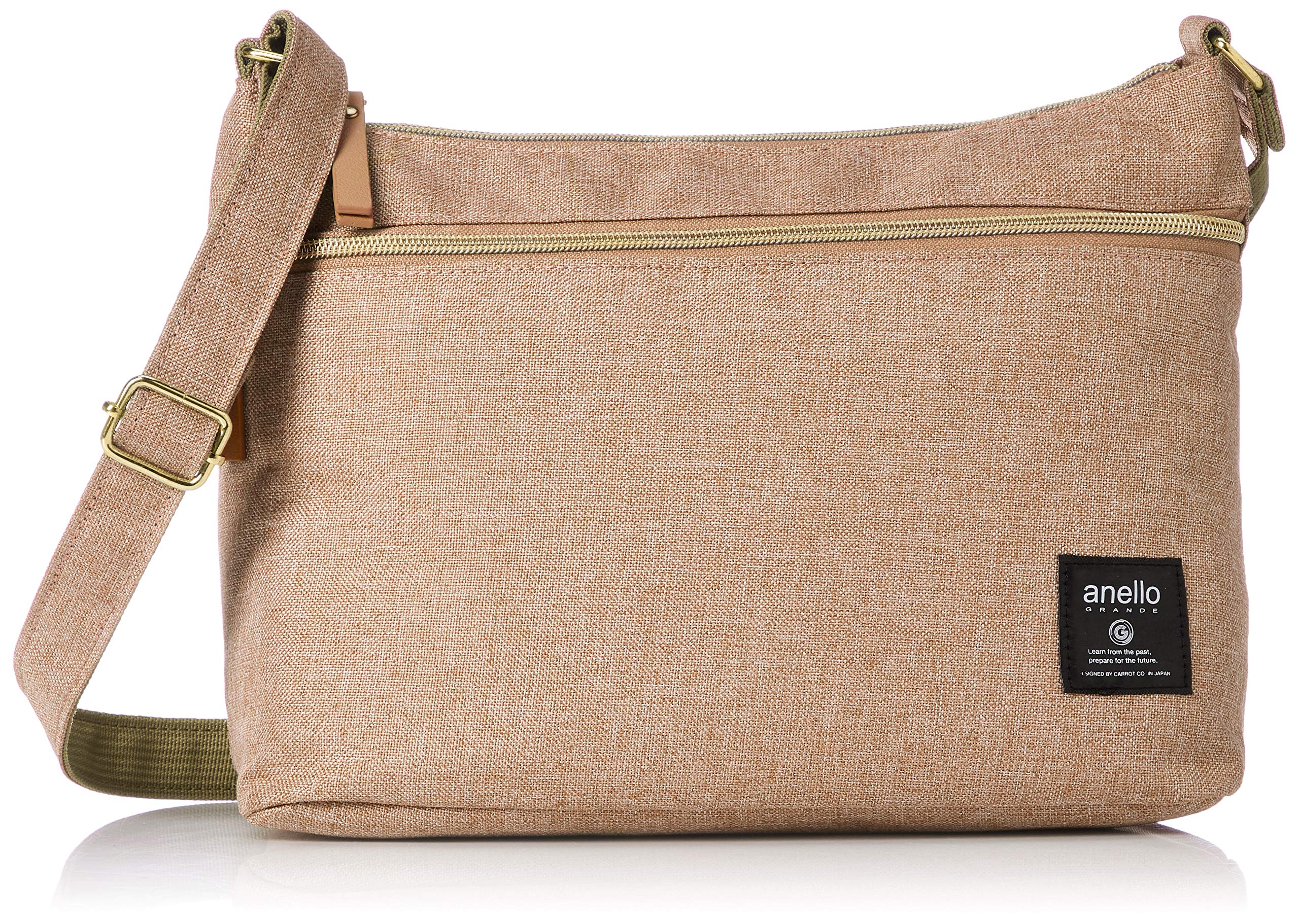 

Shoulder Bag CLP Classic Heather Polyester Mini Shoulder Beige [Anello Grande] GT-C3362 бежевий
