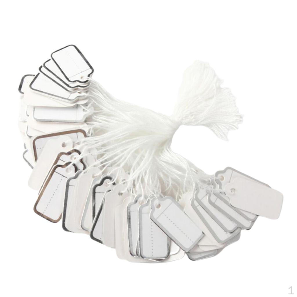 

1 Package of , 26 X 13 Mm Price Tags, Tags срібний