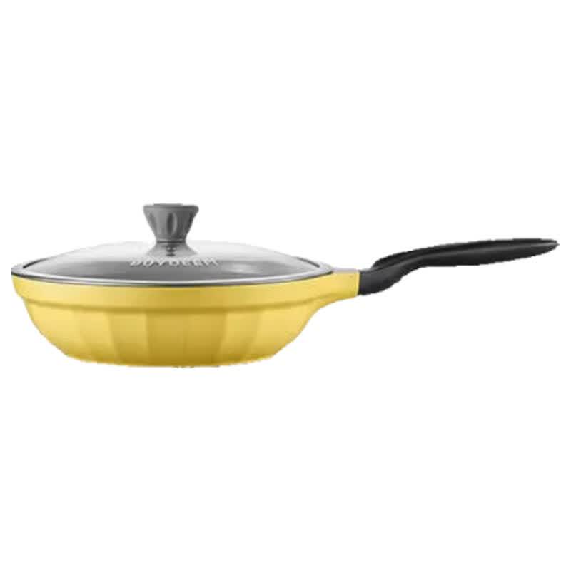 Beiding Pleated Moon Porcelain Series 28cm Non-Stick Frying Pan