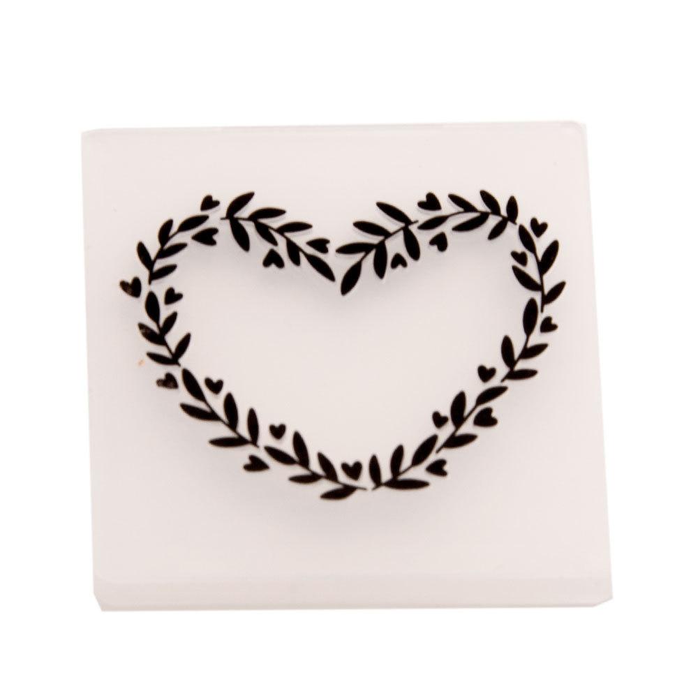 Rattan Garland Plastic Embossing Folders Template Dies Stencil Vine Grid Dot Net Flower Frame