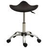 Tabouret - VIDAXL - Marron - Similicuir - Hauteur réglable - Pivotant