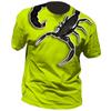 Summer Men's T-Shirts 3DTee Animal Harajuku Top Scorpion Graphic Print Casual Oversized Clothes 2022 O-Neck Short Sleeve T Shirt