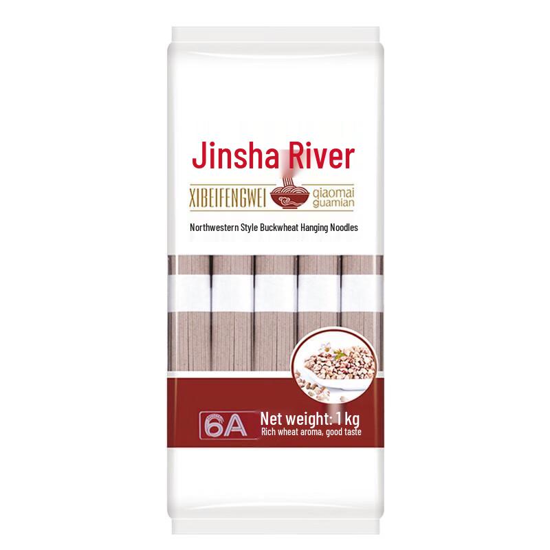 Jinshahe Northwest Style Buckwheat Dried Noodles