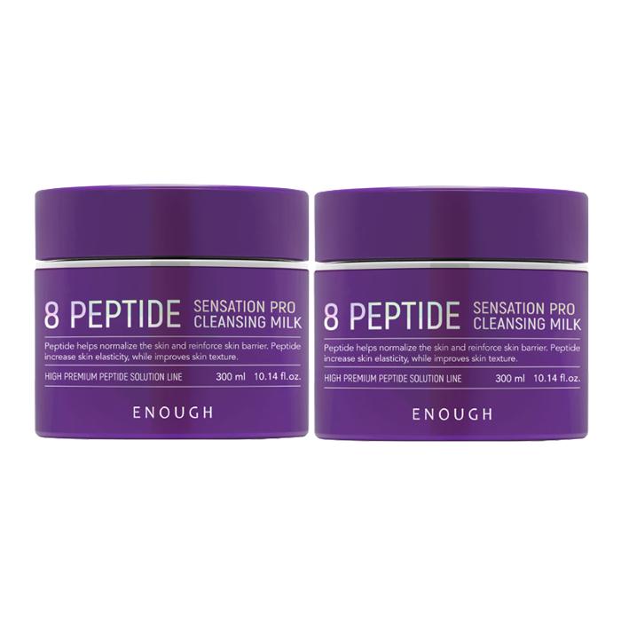 Enough 8 Peptide Cleansing Line (Water 500ml / Oil 200ml / Balm 100ml / Milk 300ml) (17 Options)