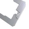 10Pcs Dual-Plate Wall Plate Spacers Stainless Steel Flush Fit Device Leveling Plate Loose Wall Electrical Outlet Switch Repair Receptacle Spacer