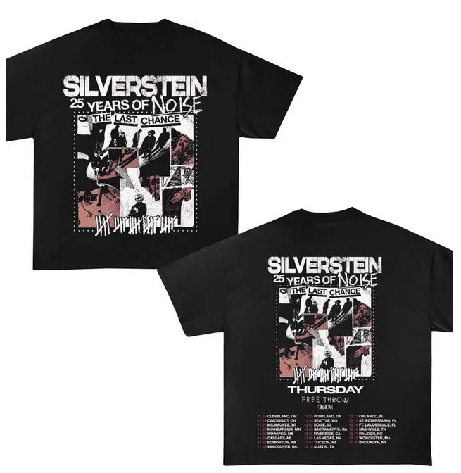 Silverstein 25 Years of noise tour T-shirt, Silverstein T-shirt S