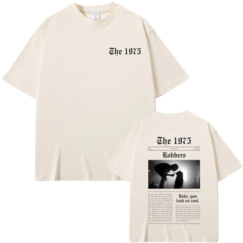 

British Band The 1975 Live From Gorilla Robbers Babe You Look So Cool Graphic Tshirt Unisex Indie Alternative Rock Short Sleeve 4XL