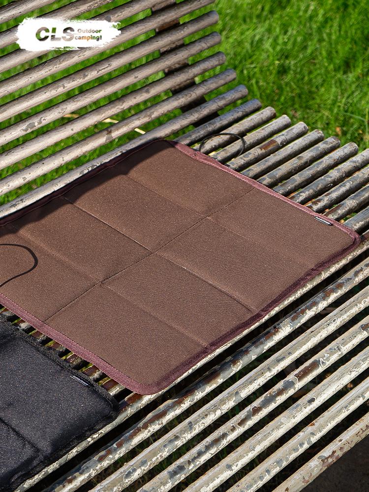 CLS Vodotěsný skládací venkovní polštář: Přenosná podložka odolná proti vlhkosti pro turistiku, rybaření a parky