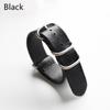 MERJUST 18MM 20MM 22MM 24MM Strap Oil Genuine Leather Black Brown Khaki Watch Band Zulu Wristband For DW Timex