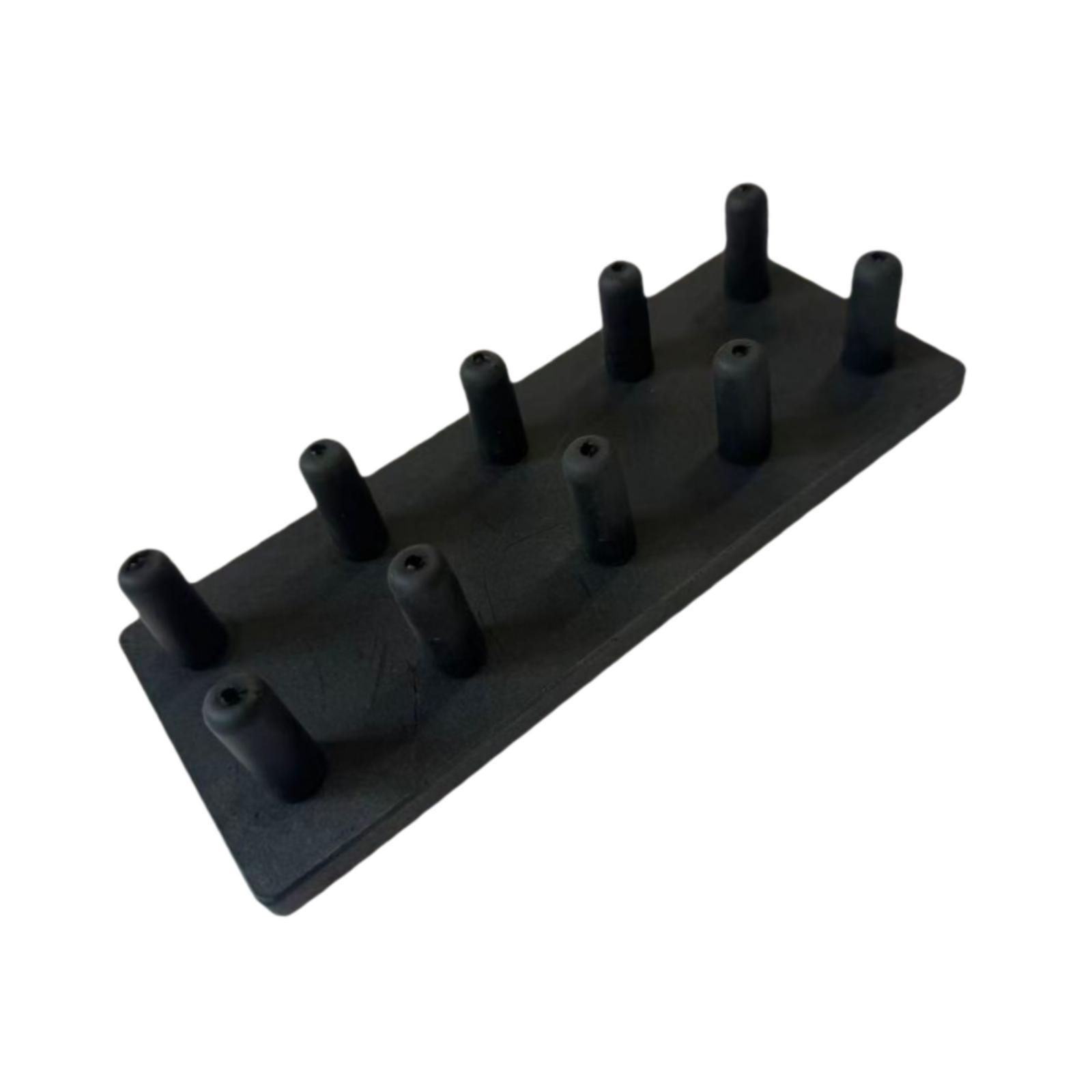 Saxophone Mouthpiece Display Stand, Stable Compact Counter Sax Clarinet Mouthpiece Organizer Rack чёрный