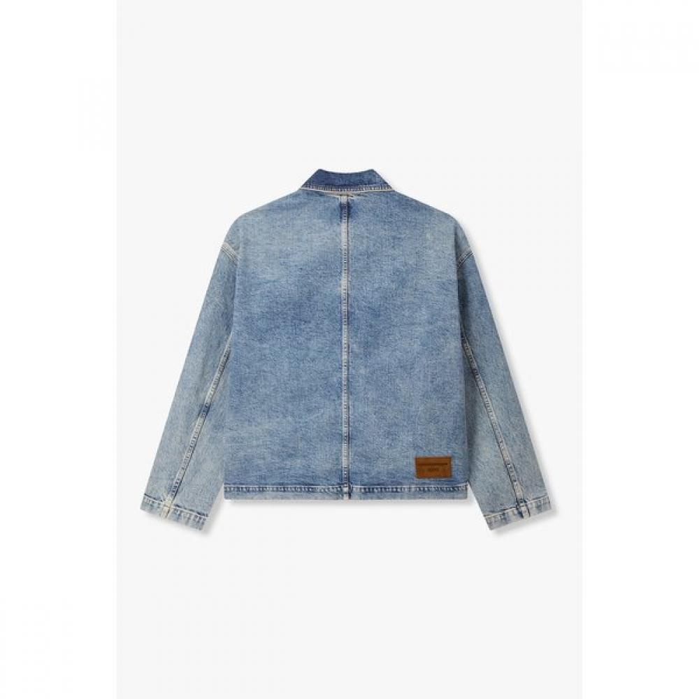 Emporio Armani Men S Stretch Pocket Denim Jacket A516110008
