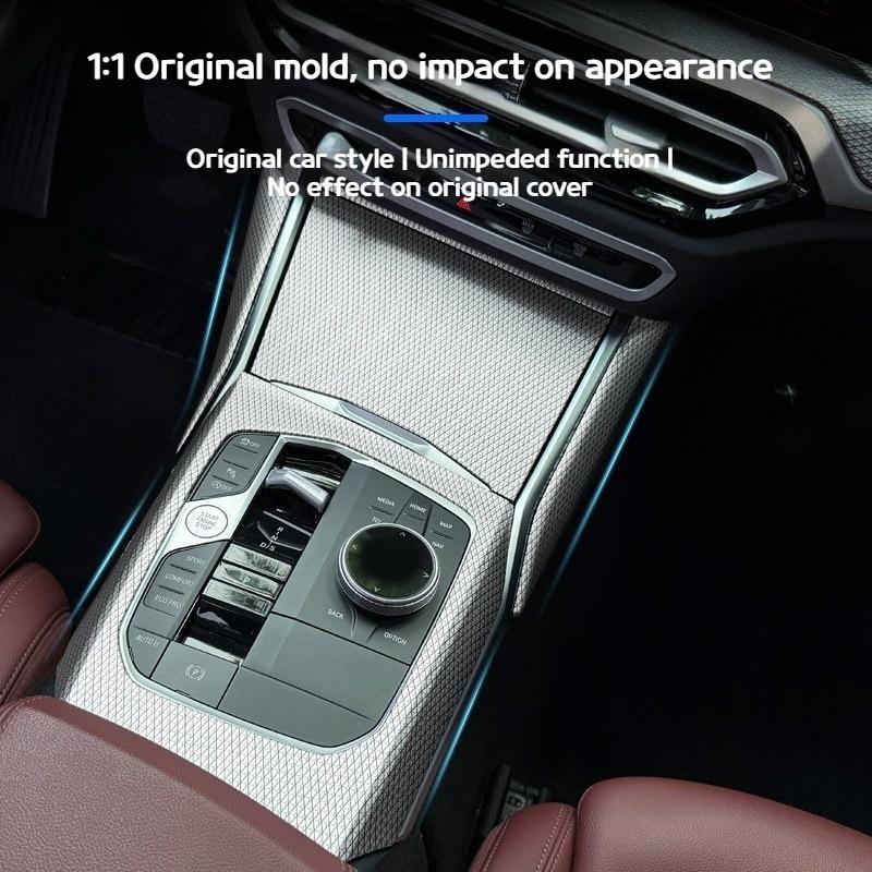 For BMW3 4 Series I3 G20 -2026 Car Central Control Dashboard Night Pattern Interior Panel Gearshift Decoration Modification
