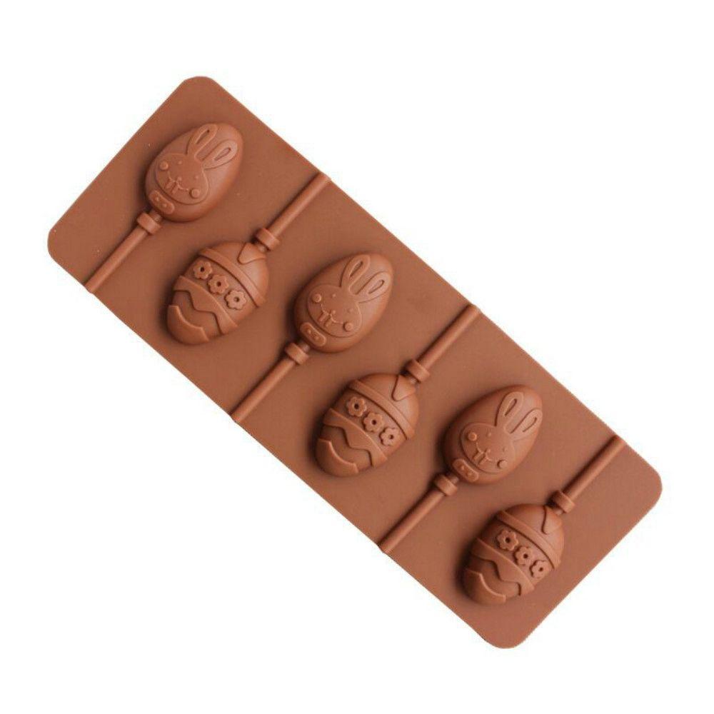 Chocolate  Soap Decorating Tools Chewing Gum Bakeware Chocolate Mould Lollipop Mold Easter Mold