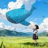 20-80CM New Cartoon Blue Shark Stuffed Plush Toys Big Fish Whale Soft Animal Pillow Dolls