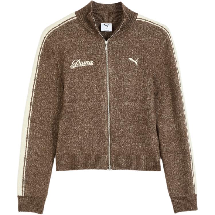 

New PUMA RETRO TAPE SLIM SWEATER Knitwear Women s 635719-85 M