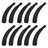 10PCS Sweet Banana Hair Clip Elegant Flexible Banana Clip Ponytail Holder  For Women