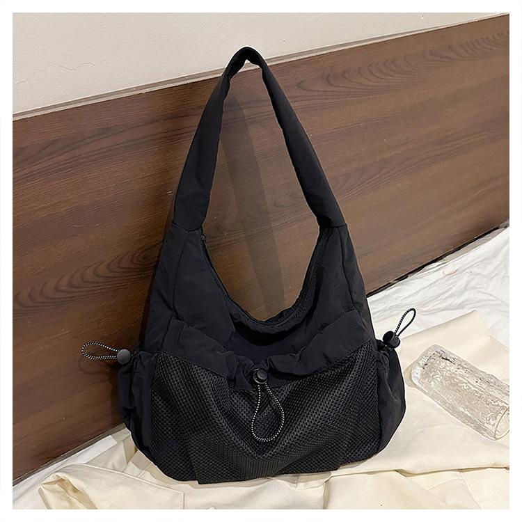 

Повседневная сумка-мессенджер женская большой вместимости, сумка-мессенджер в стиле милитари, мужская трендовая брендовая функциональная наплечная сумка, рюкзак для путешествий на открытом воздухе чёрный