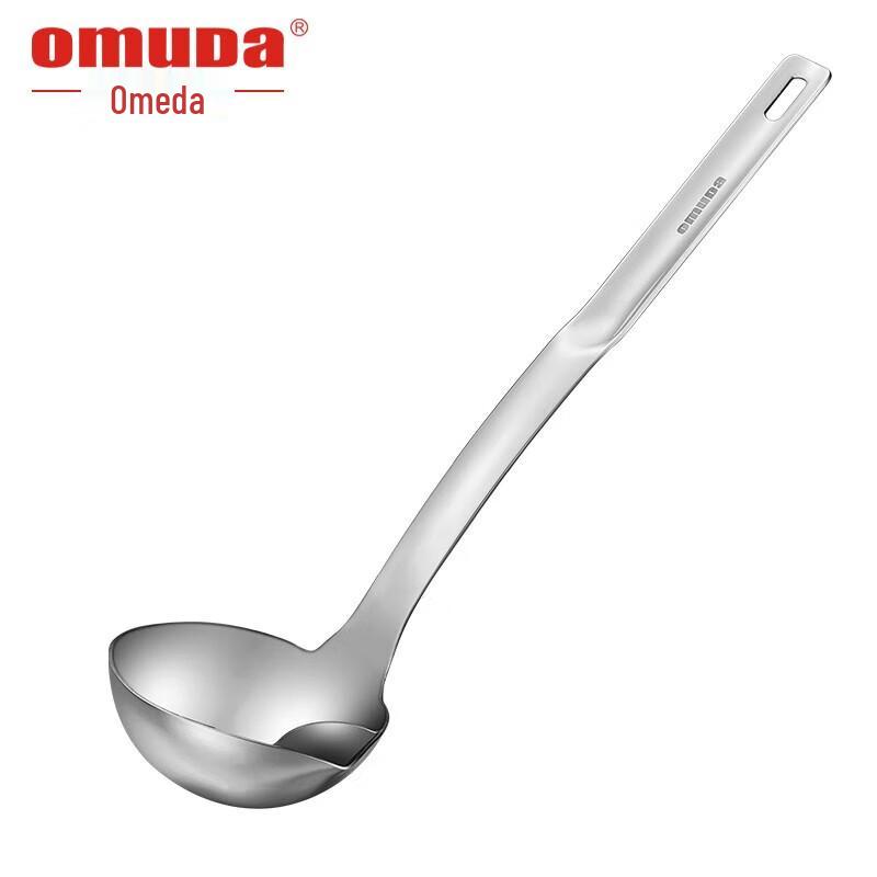 

OuMeiDa 304 Stainless Steel Soup Ladle & Slotted Skimmer