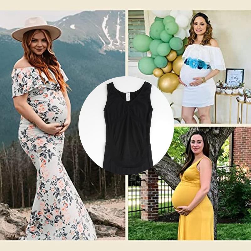 Umstands-Body, voller Slip, für Damen, schwanger, nahtlos, Bauchkontrolle, Unterkleid, Mama, figurbetont, sexy Rückenstütze