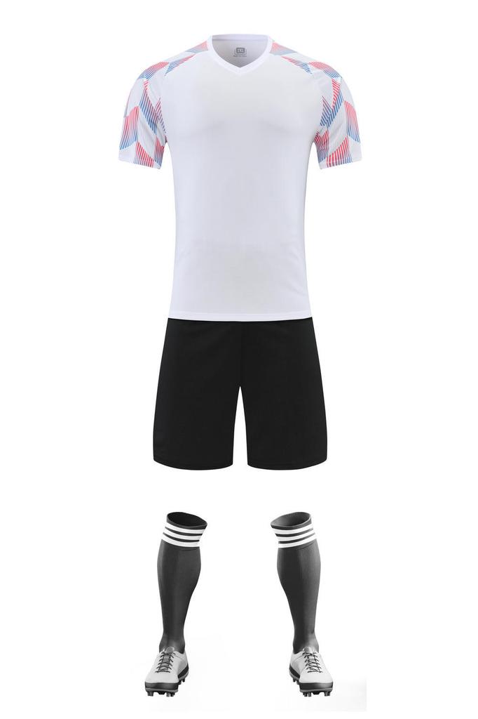 New Football Jersey Suit Men'S Short-Sleeved Adult Jersey Team Training Zq1001 Quick-Drying