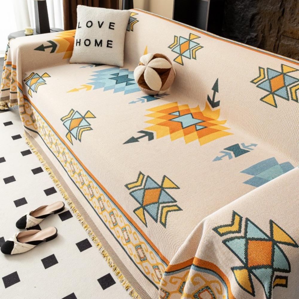 

ins wind snow Neil sofa cover cloth towel one piece sofa all-inclusive universal straight row sofa dust cover cloth blanket 180*130cm