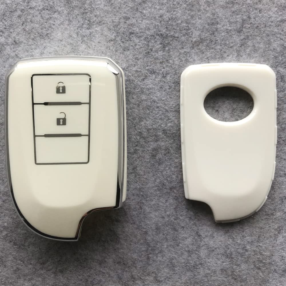 Kinotaka Toyota TPU 2 Button Smart Key Case for 200 Series Hiace DX Leisure