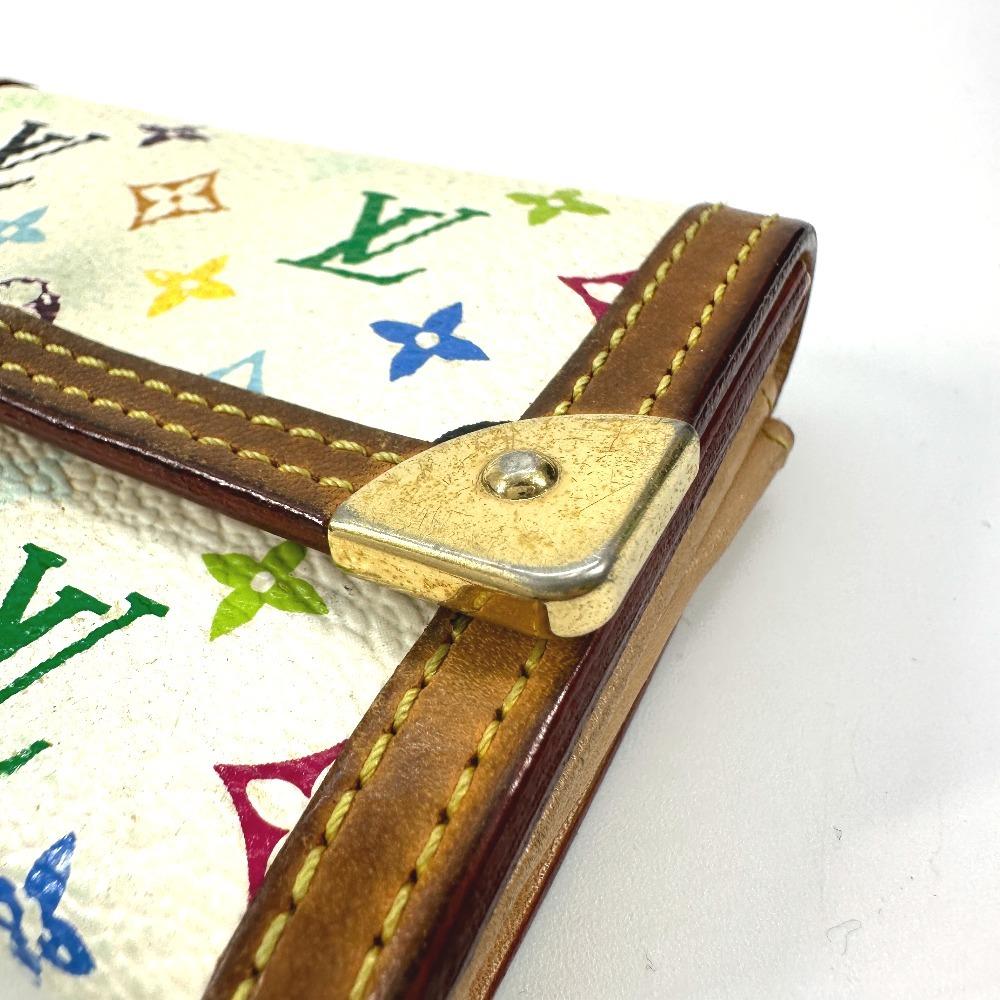 Louis Vuitton M92657 MonogramMulticolore Porto Monnaie-Plat Wallet coin purse