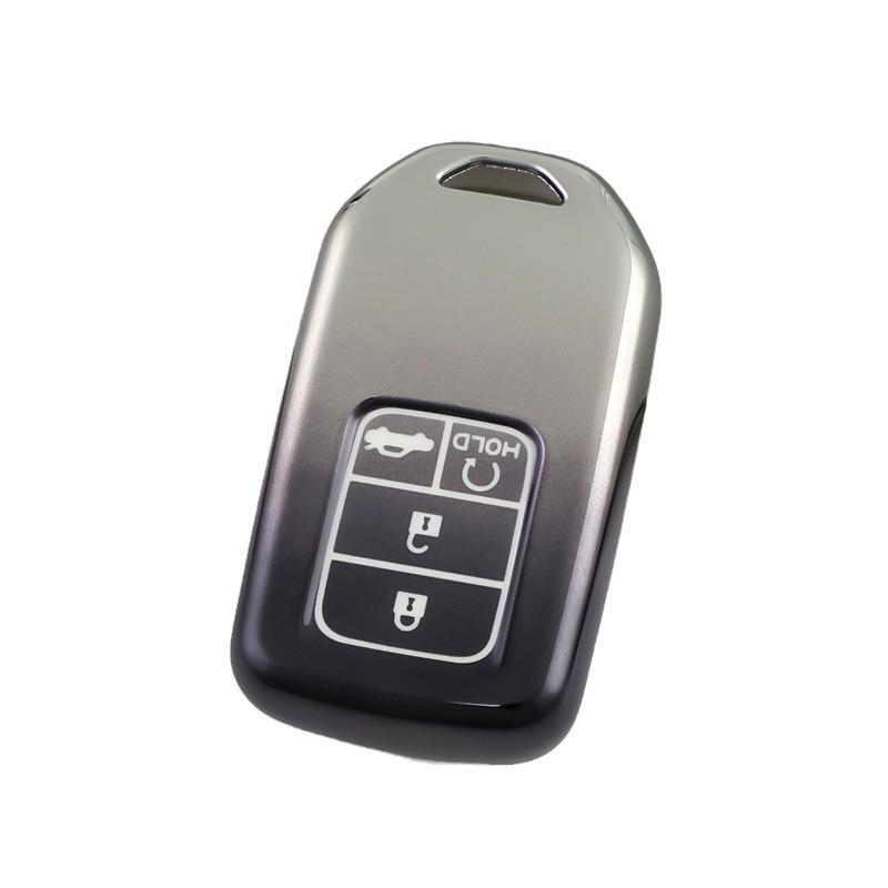 Honda Accord 4-Button Key Case, Compatible with CRV, Fit, Vezel, XR-V, HRV, Haoying, Odyssey, and Lingpai.