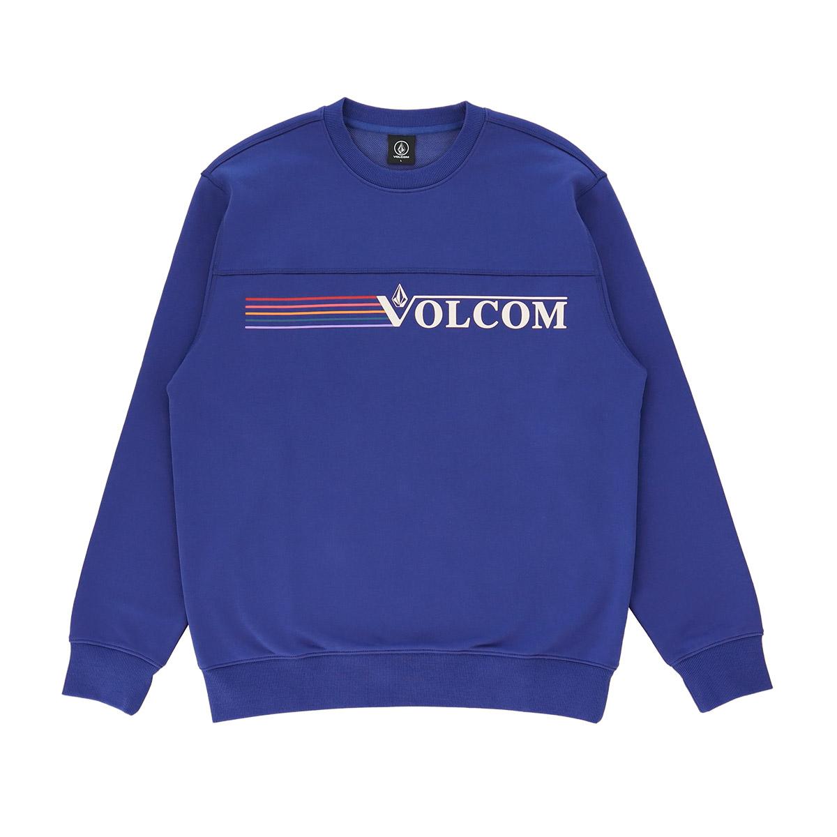 Толстовка Volcom New Rainbow Comfort Fit (синий) M
