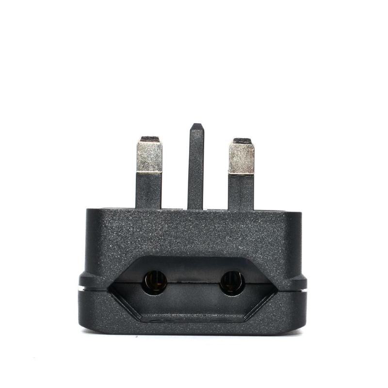 European Euro Eu 2 Pin To Uk 3 Pin Power Socket Travel Plug Adapter Converter Power Adapter Charger Power Socket Outlet