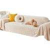 Thickened Plush Sofa Cover Cloth Full Cover Cream Wind Sofa Cover Towel Winter Anti Cat Scratch Sofa Cover Cover Blanket