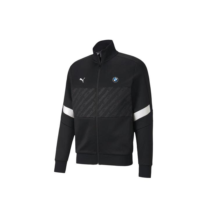 PUMA x BMW Motorsports Track Jacket  Black White  Men s 596094-01 S