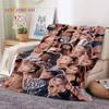 3D Ariana Grande Katze Ari Sänger Weiche Decken, Warme Kuscheldecke Bequeme Decke für Picknick Betten Sofa Zuhause Schlafzimmer Geschenk