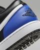 553558-042 Nike Air Jordan 1 Low Black Game Royal White (Men's)