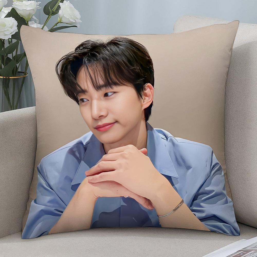 Kpop Lee J-Junho Pillow Case 3D Print Polyester Fiber 40*40 cm Home Sofa Throw Pillow Cover Decoration Festival Gift