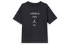 Jordan T Shirt Women's Gray Black/Sail White FZ0618-045