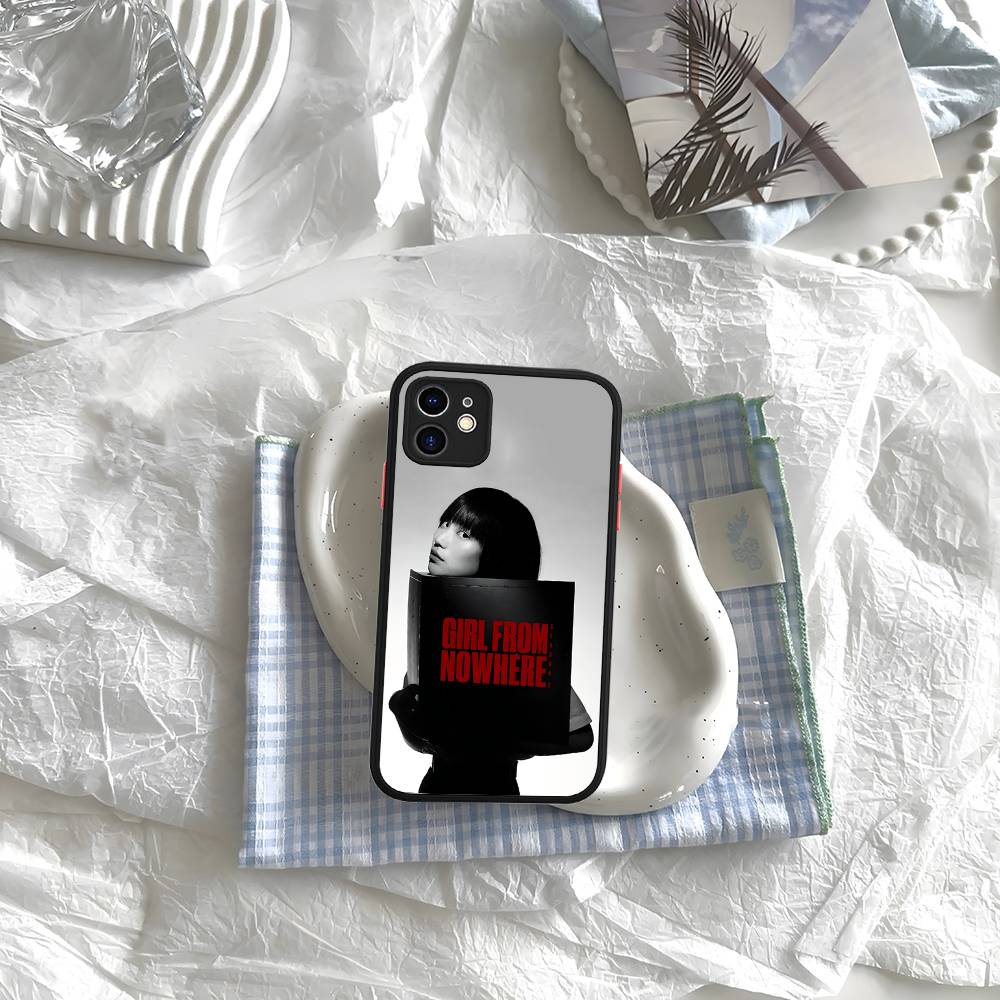 TV Girl From Nowhere For Silicone Matte Phone Case For IPhone 16 Pro Max 15 14 13 12 11 X XS MAX
