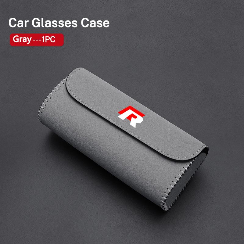 For VOLKSWAGEN VW Car Glasses Case Auto Sun Visor Glasses Clip Card Ticket Holder Multi-Function Holder For VW Volkswagen Golf P