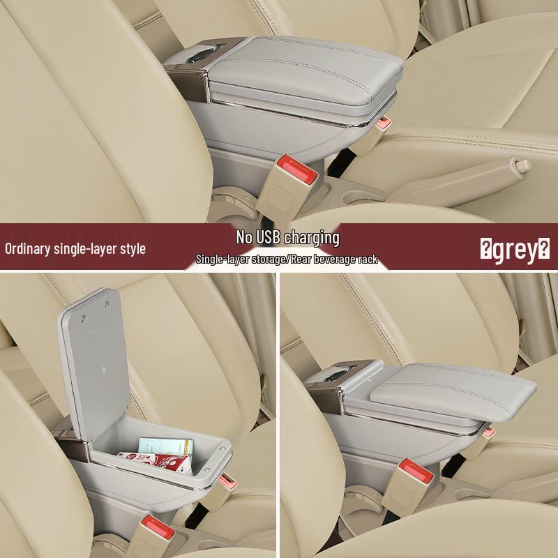 

Honda Fit 2015-19 Armrest Box, No-Drilling, Compatible with 18 Crider and Greiz