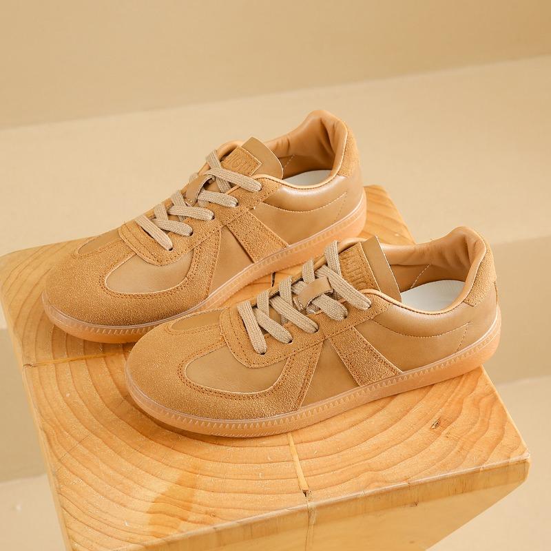 Women's Shoes, Retro Lace-up Shoes, Women's Soft-soled Versatile Casual Flat Shoes, Low-top Single Shoes