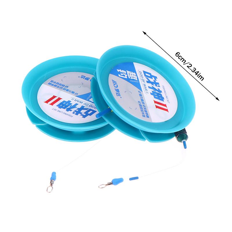 2.7M Competitive Platform Fishing Line Set Finished Main Nylon Line Set Pe Reinforced Fail-Proof Invisible Fishing Accessories