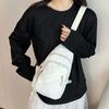 2025 new multi-functional trend women's breast bag fashion casual nylon cloth shoulder small backpack chest small satchel