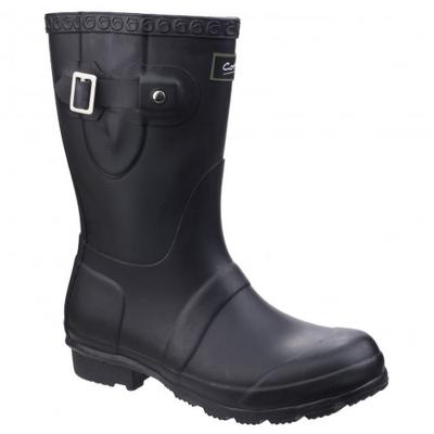 Womens/Ladies Windsor Short Waterproof Pull On Wellington Boots